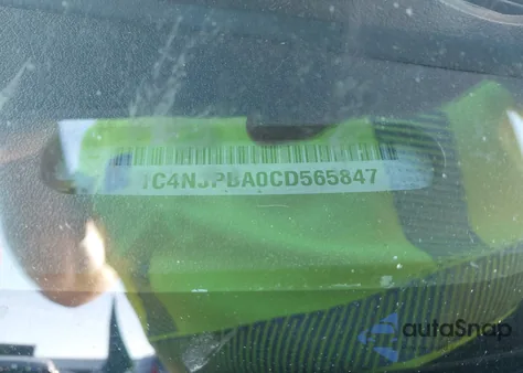 2012 Jeep Patriot Sport из США, поврежденный, VIN 1C4NJPBA0CD565847